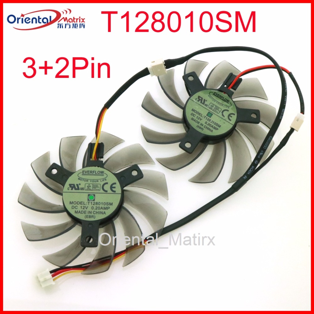 Cpu Heatsink - จัดส่งฟรี T128010SM 75 มม.DC12V 0.20A 40*40*40