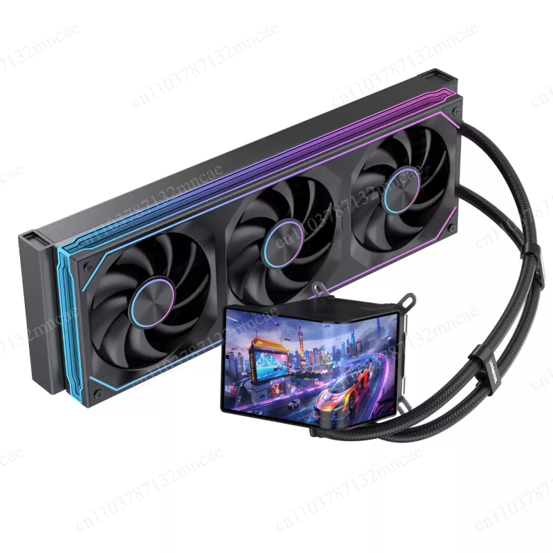 Cpu Fan - ชุดระบายความร้อนซีพียูแบบน้ำขนาด 360 มม. พร้อมหน้าจอแสดงผลวิดีโอขนาด 6.67 นิ้ว