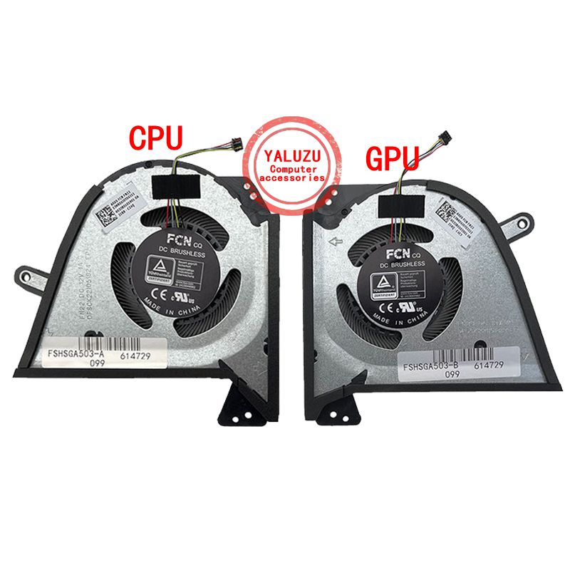 Gpu Cooler - แล็ปท็อปซีพียูพัดลมทำความเย็น GPU สำหรับ ASUS GA503 GA503Q