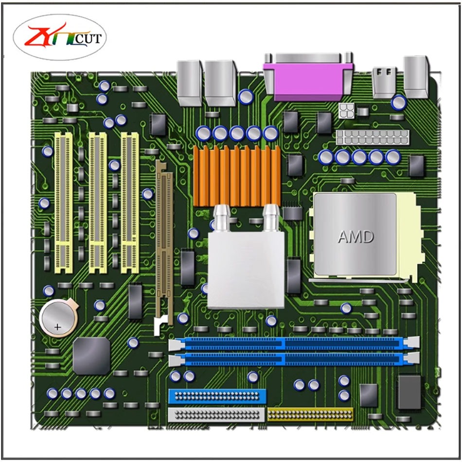 40 80 มม.CPU อลูมิเนียมระบายคว - Heatsink บทวิจารณ์และราคา