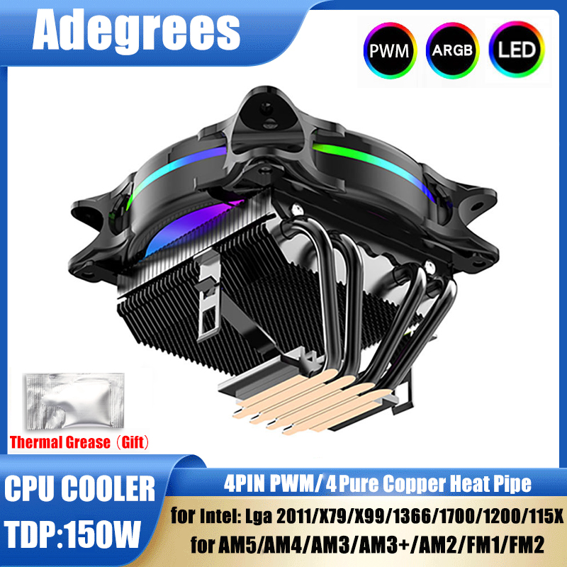 X99 CPU Air Cooler 3Pin/4Pin A - Cpu Heatsink บทวิจารณ์และราคา