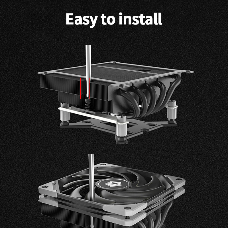 ID-COOLING IS-55 5Heatpipe CPU - Cpu Cooler บทวิจารณ์และราคา