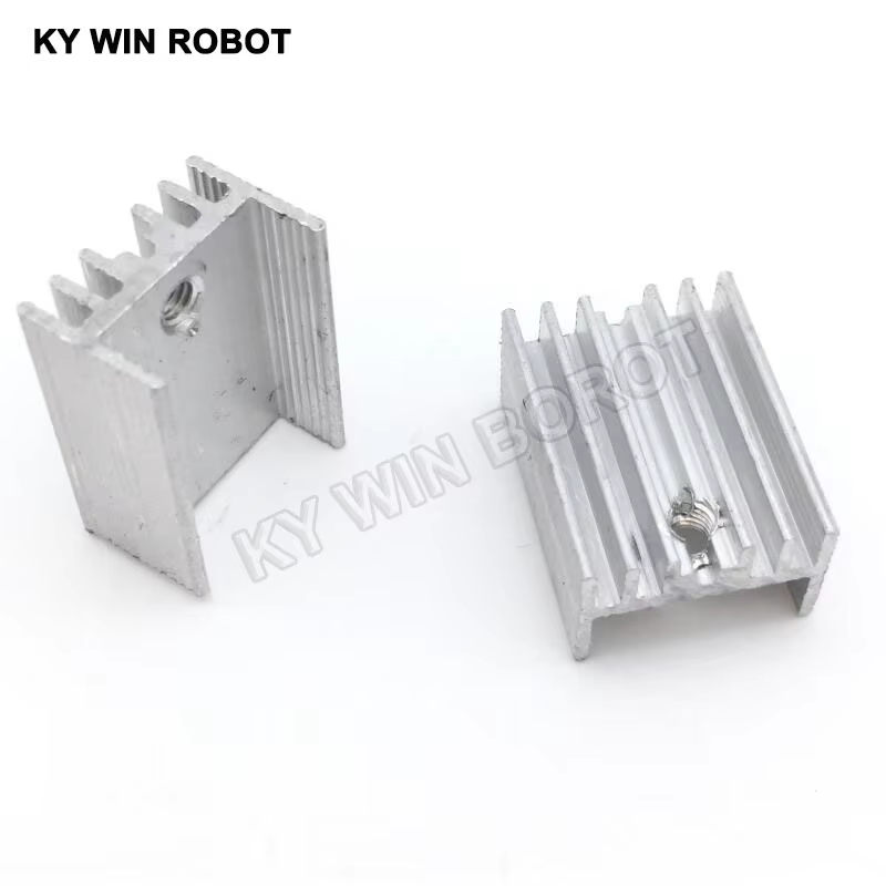 10 ชิ้นอลูมิเนียม TO-220 ฮีทซิ - Heatsink บทวิจารณ์และราคา